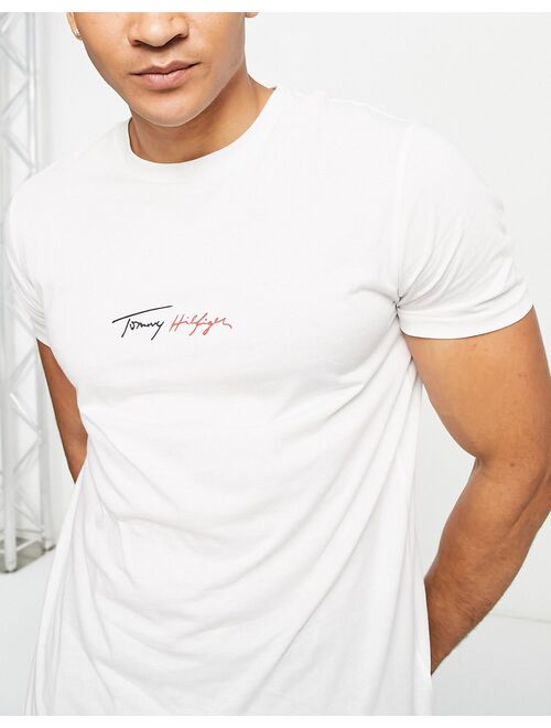 Tommy Hilfiger swim T-shirt in white - part of a set