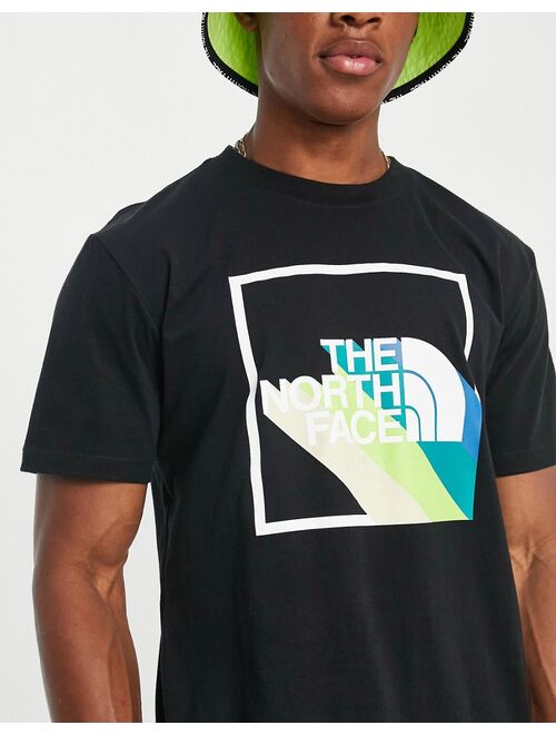 The North Face Shadow Box T-shirt in blue