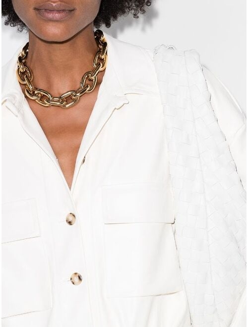 Paco Rabanne chunky chain-link necklace