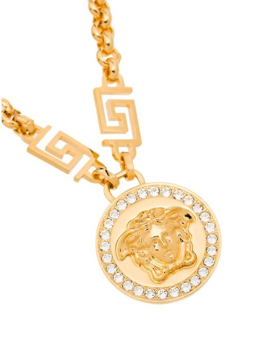 Versace Icon Medusa crystal-embellished necklace