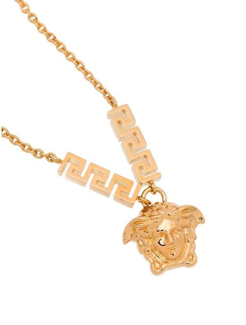 Versace Medusa-pendant chain necklace