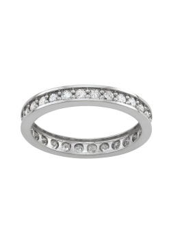 Tiara 10k Gold 7/8 Carat T.W. Diamond Eternity Ring