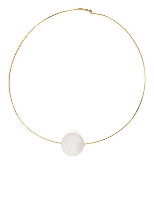 Jil Sander pearl-detail choker