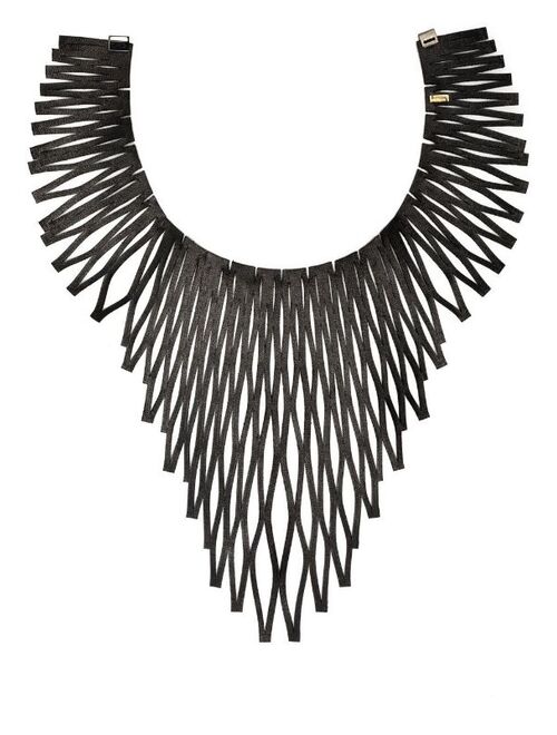 SO-LE STUDIO cut-out collar necklace