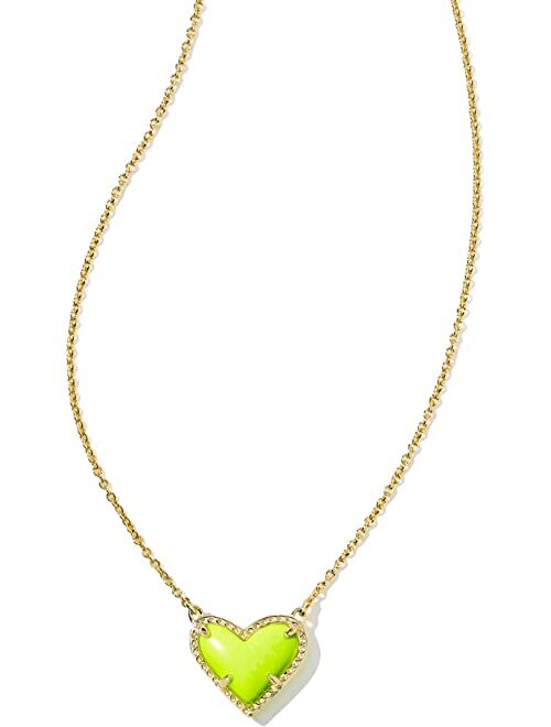 Kendra Scott Ari Heart Short Pendant Necklace