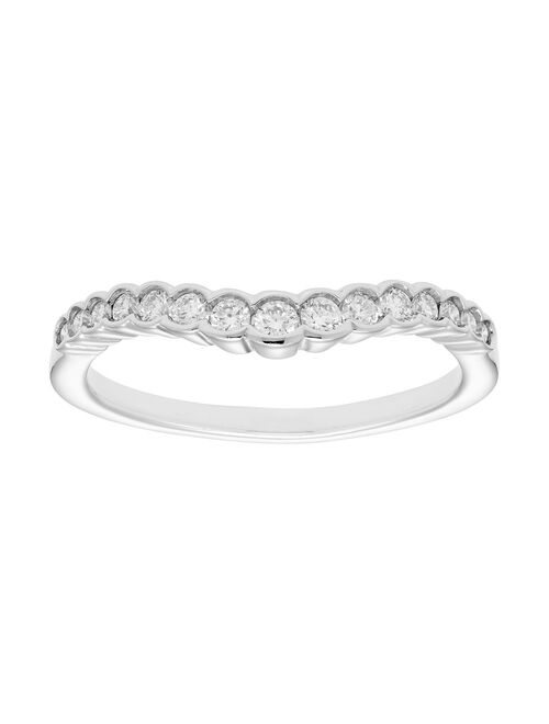 The Regal Collection 1/4 Carat T.W. IGL Certified Diamond Shadow Wedding Band