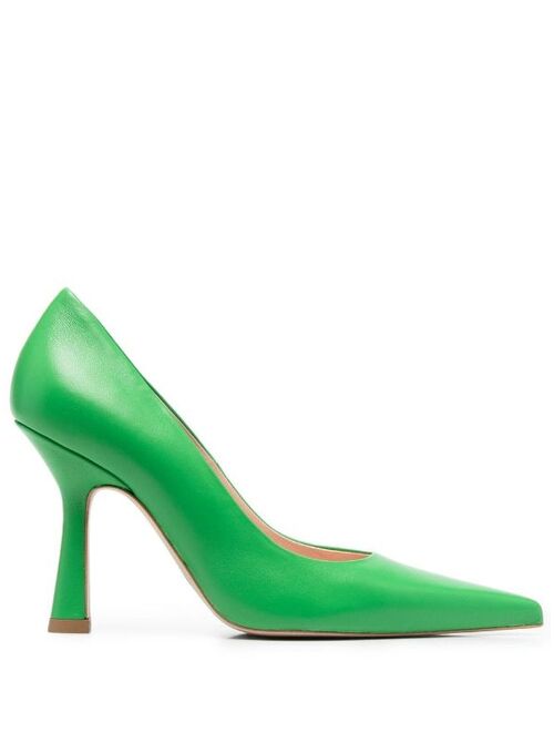 LIU JO pointed-toe leather pumps