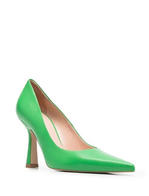 LIU JO pointed-toe leather pumps