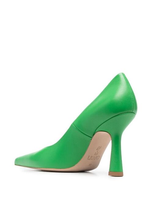 LIU JO pointed-toe leather pumps