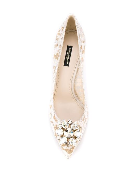 Dolce & Gabbana Belluci Taormina lace pumps