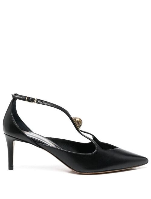 ETRO pointed-toe buckled pumps