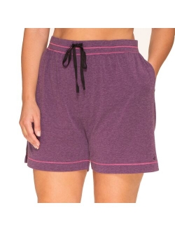 Plus Size Cuddl Duds Essentials Pajama Sleep Shorts