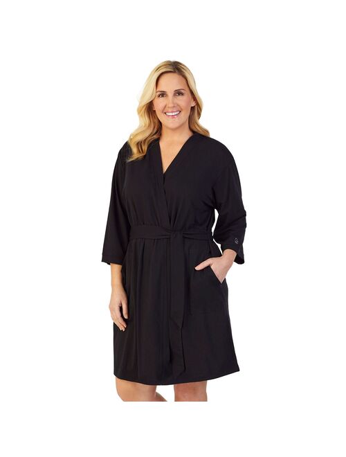 Plus Size Cuddl Duds® Essentials Wrap Robe