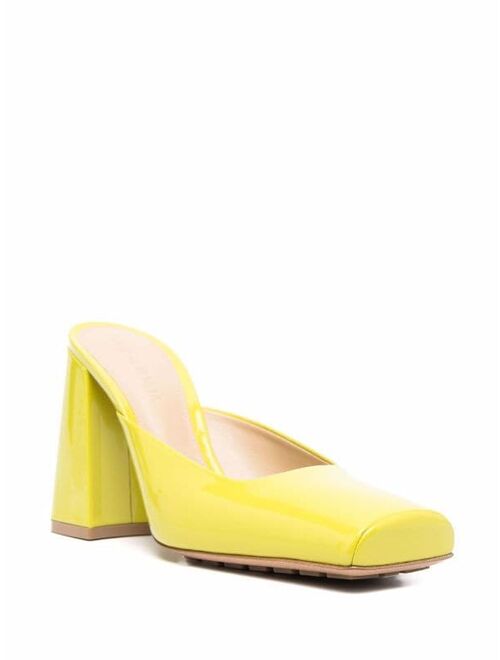 Bottega Veneta Tower square-toe pumps