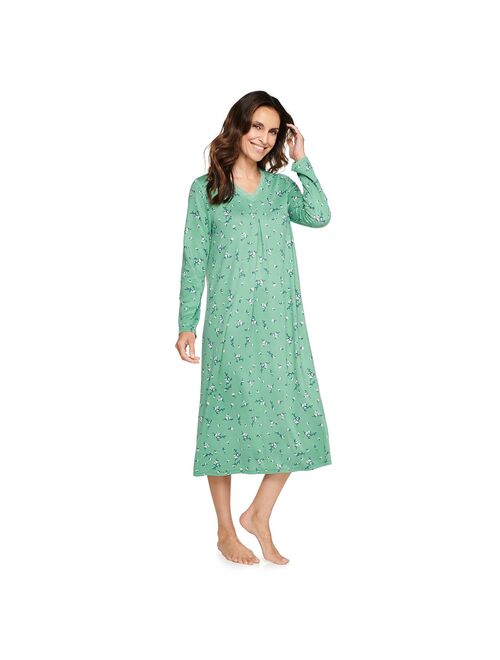 Women's Croft & Barrow® Long Sleeve Nightgown