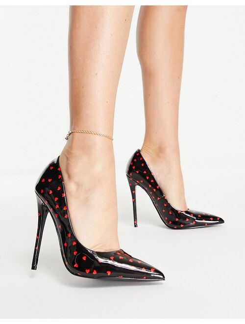 ASOS DESIGN Passion stiletto pumps in multi