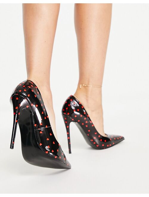 ASOS DESIGN Passion stiletto pumps in multi