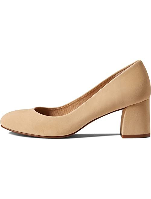 French Sole Trance Suede Pumps