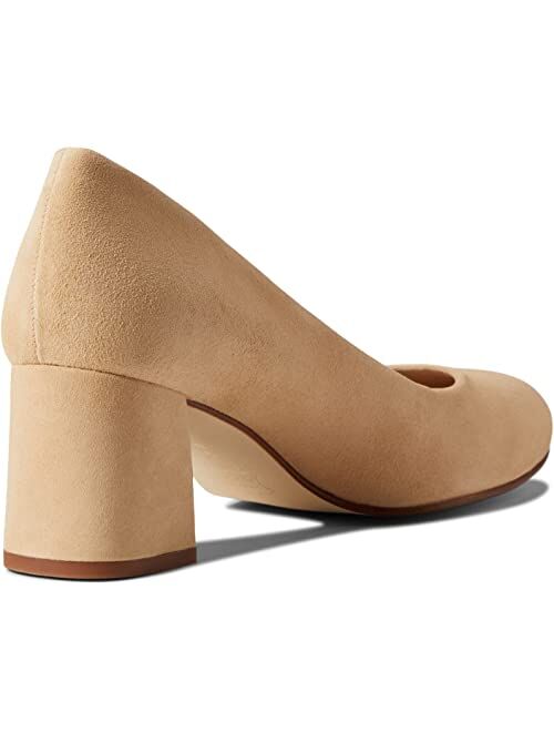 French Sole Trance Suede Pumps