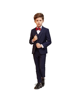 ELPA ELPA Boys Suits Slim Fit Classic Boys Formal Suit Dresswear for Weeding, Party