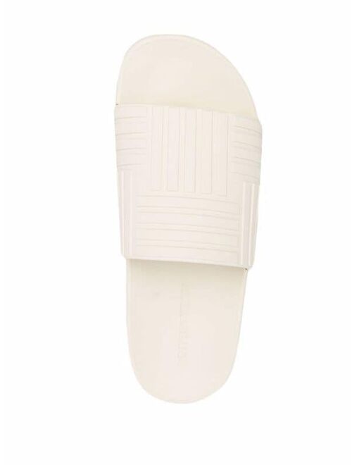 Bottega Veneta embossed-design open-toe slides