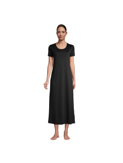 Supima Cotton Short Sleeve Midcalf Nightgown