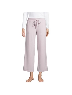 Wide Leg Cropped Pajama Pants