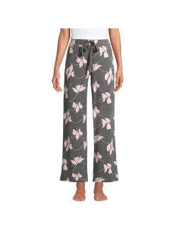 Wide Leg Cropped Pajama Pants