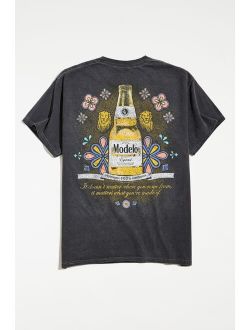 Modelo Cerveza Pigment Dye Tee