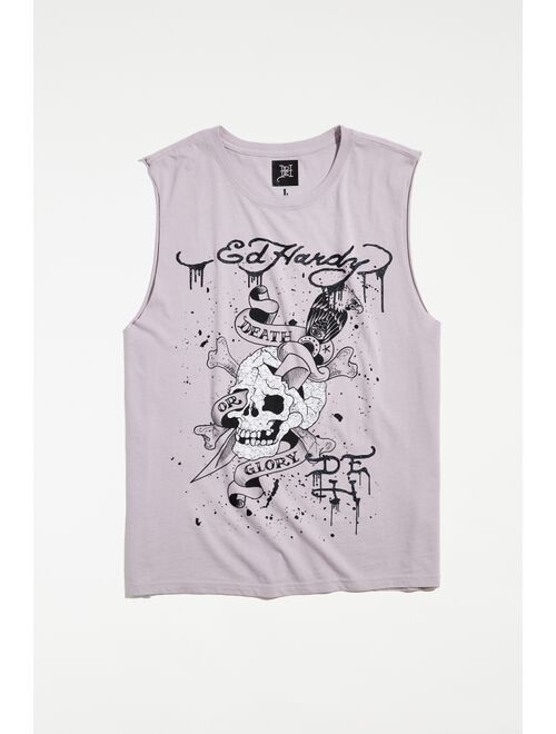 Ed Hardy Death Or Glory Tank Top