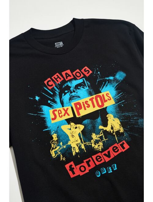 OBEY X Sex Pistols Holiday In The Sun Tee