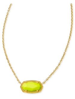 14K Gold Plated Elisa Pendant Necklace