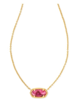 14K Gold Plated Elisa Pendant Necklace