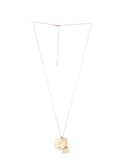 ETTIKA Women's Zodiac Double Charm Necklace