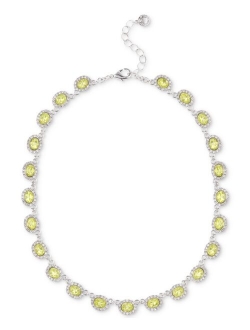 Crystal Collar Necklace, 17"   2" extender, Created for Macy's