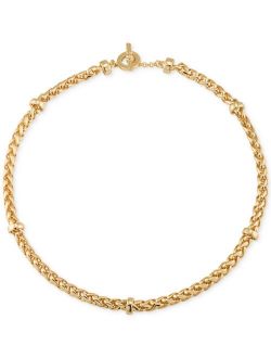 Lauren Ralph Lauren Gold-Tone Decorative Chain Collar Necklace