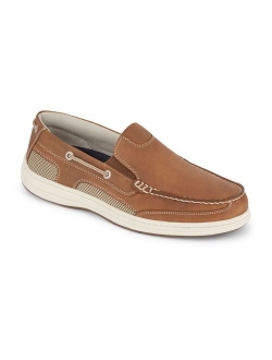 Tiller Men's Leather Water Resistant Boat Shoes