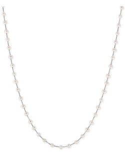 COLLECTION EFFY Cultured Freshwater Pearl (3mm) Statement Necklace in 14k Gold, 14k White Gold or 14k Rose Gold