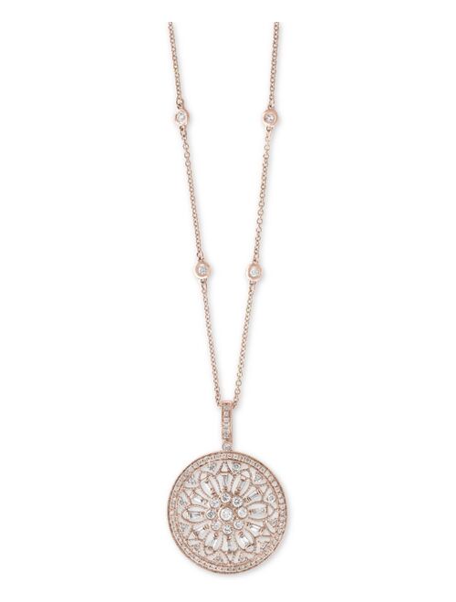 EFFY COLLECTION EFFY® Diamond Filigree Pendant 18" Necklace (1 ct. t.w.) in 14k Gold, White Gold or Rose Gold