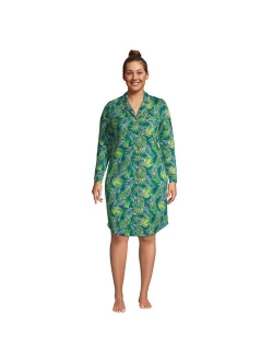 Plus Size Lands' End Comfort Knit Sleepshirt