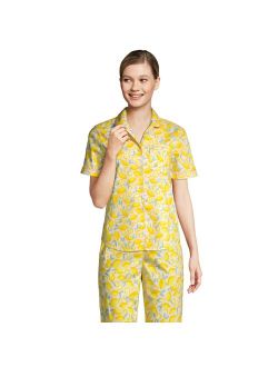 Short Sleeve Pajama Shirt