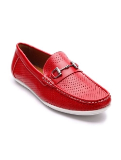 Aston Marc Men's Perforated Driving Loafers