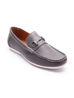 Aston Marc Men's Perforated Driving Loafers