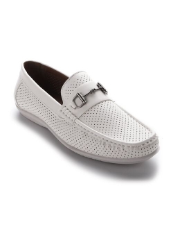 Aston Marc Men's Perforated Driving Loafers