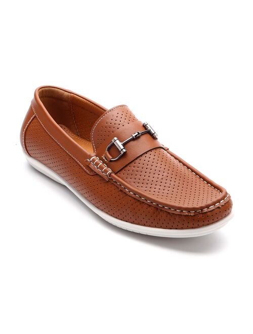 Aston Marc Men's Perforated Driving Loafers