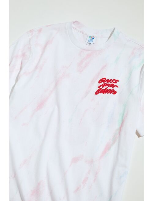 GUESS Originals X J Balvin Marble Tie-Dye Tee