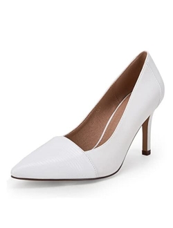 Womens High Heels Pumps Pointed Toe Slip On Stiletto Classic Dress Party Office Shoes