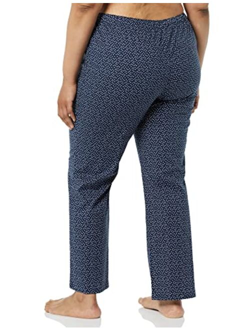 Amazon Essentials Women's Poplin Sleep Pant