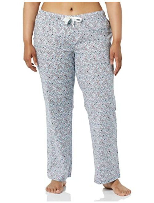 Amazon Essentials Women's Poplin Sleep Pant