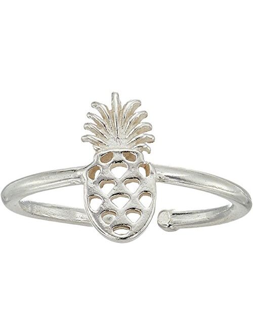 Alex and Ani Pineapple Adjustable Ring